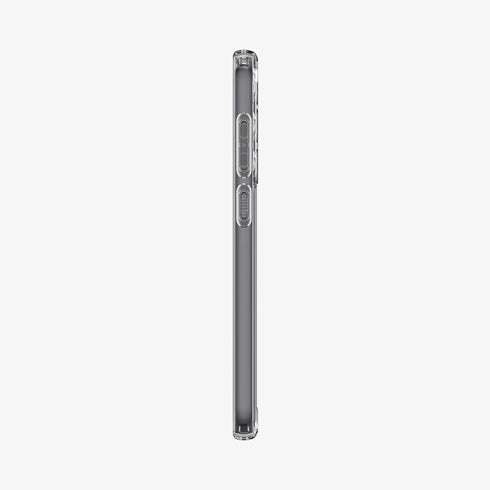 ACS05617 - Galaxy S23 Ultra Case Ultra Hybrid in crystal clear showing the back